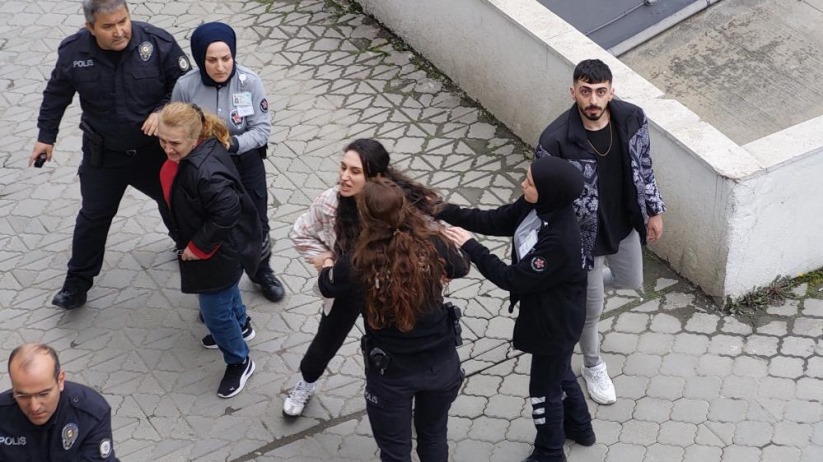Samsun'da duruşma çıkışı adliye önünde kavga: 1 yaralı