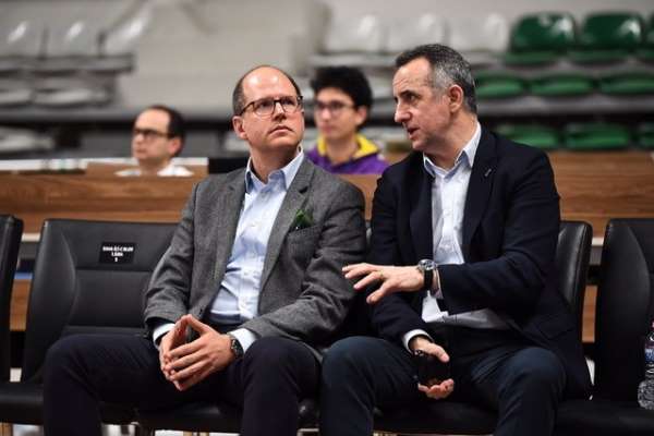 FIBA Genel Sekreteri Andreas Zagklis: 'Bursa'da gördüğüm çok yüksek organizasyon seviyesinden hiç şüphem olmad