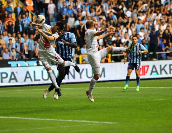 Trendyol Süper Lig: Adana Demirspor: 0 - Kayserispor: 0