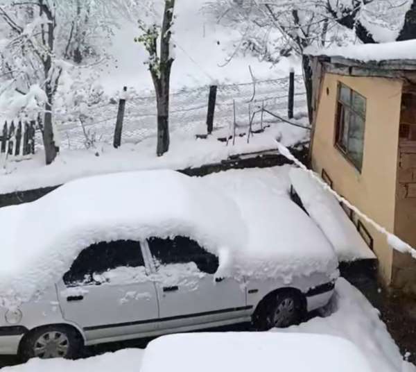 Sinop'ta nisan karı hayatı olumsuz etkiledi