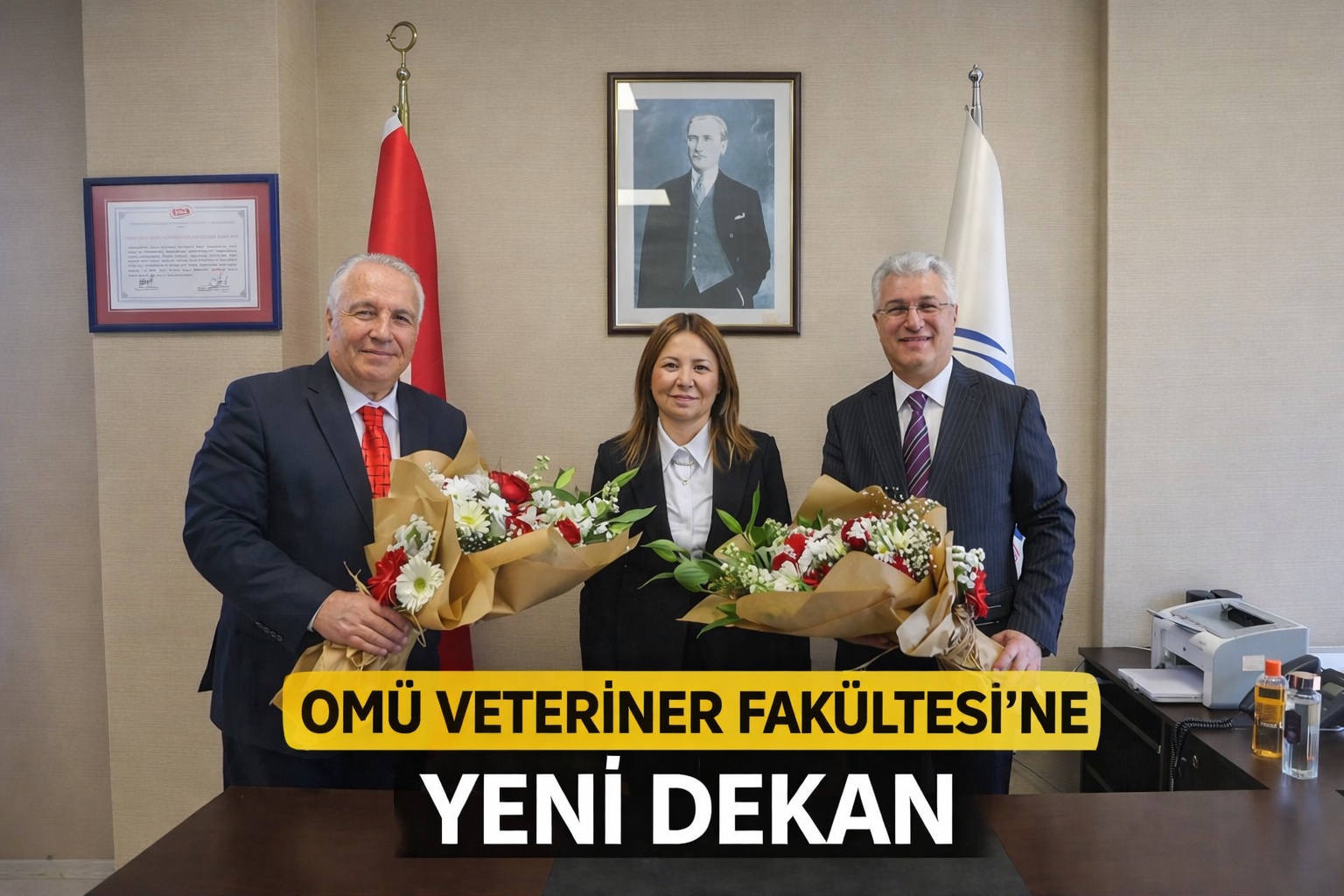 OMÜ Veteriner Fakültesi'ne yeni dekan