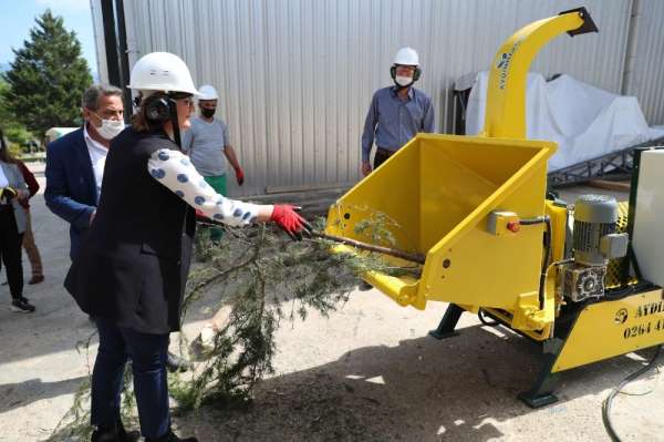 İzmit Belediyesi dal öğüterek 12 milyon TL tasarruf sağlayacak