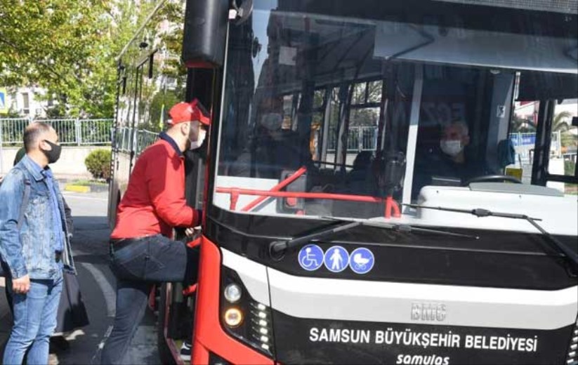 Samsun'da otobüse binenler dikkat! Düzenleme yapıldı