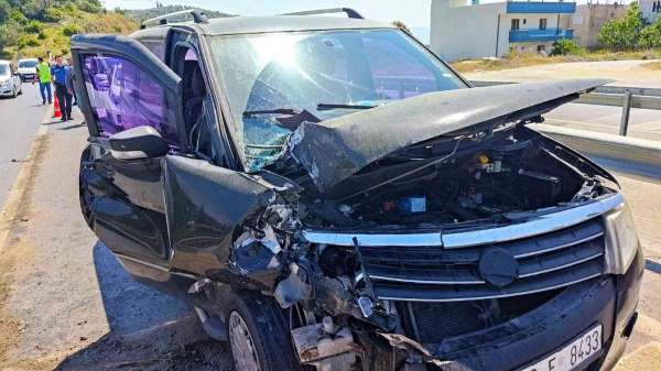 Söke'de trafik kazası: 1 yaralı - Aydın haber
