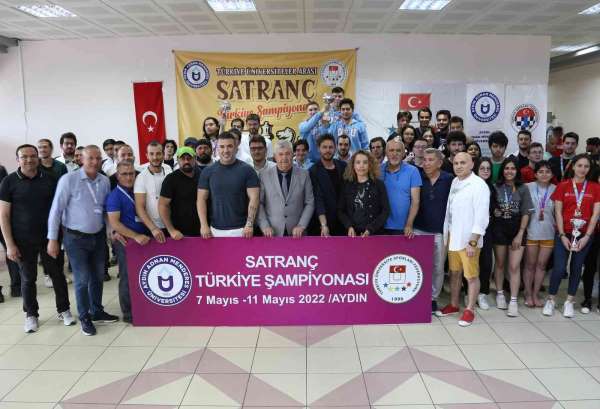 Türkiye Üniversiteler Arası Satranç Şampiyonası sona erdi - Aydın haber