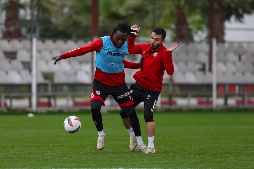 Samsunspor, Sivasspor hazırlıklarını sürdürüyor