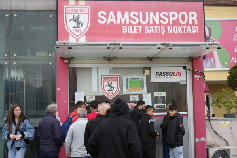 Samsunspor'da Sivasspor maçı için ilk gün 23 bin bilet satıldı