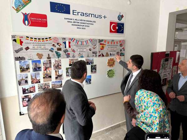 Alaçam'da fen ve sosyal bilimler programı sınıfı açıldı