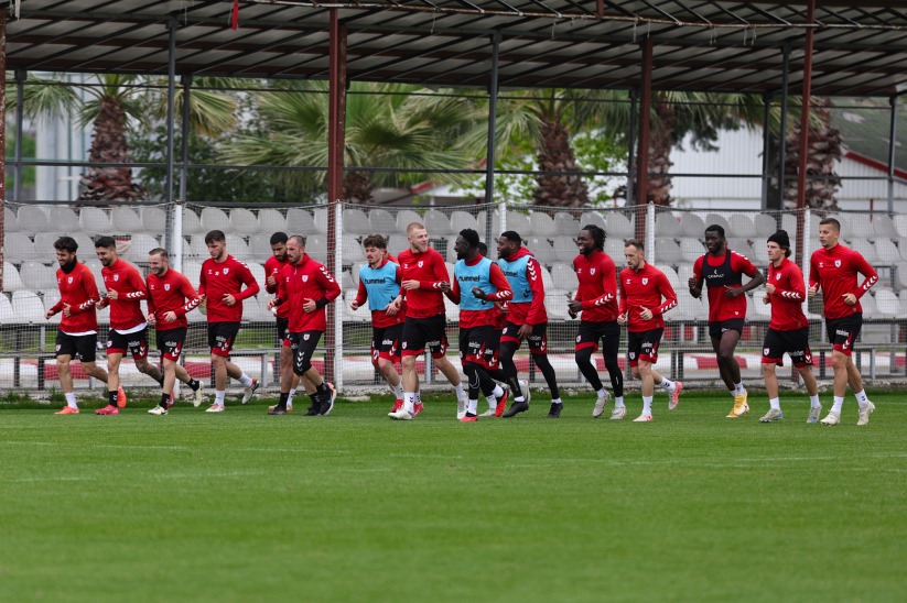 Samsunspor, Sivasspor hazırlıklarını sürdürüyor