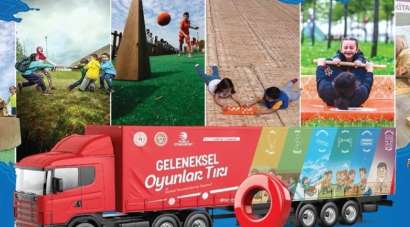 Geleneksel Oyunlar Tırı Malatya'da çocuklarla buluşacak