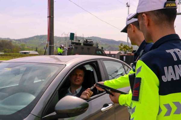 Ordu'da jandarma ekipleri, bir haftada 47 bin şahsı sorguladı