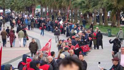 Samsun'da 'Adalet Zinciri' etkinliği