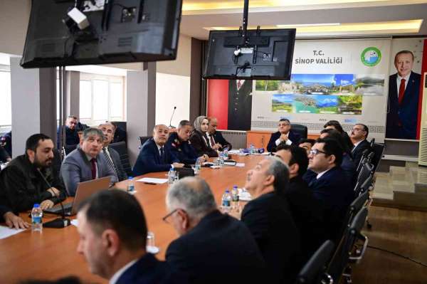 Sinop'ta İl Hayvanları Koruma Kurulu Toplantısı