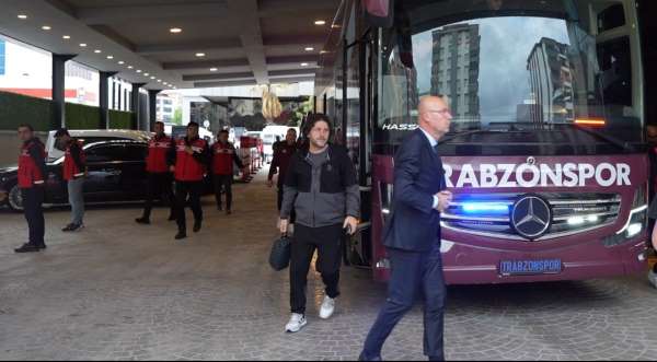 Trabzonspor, Türkiye Kupası finali için Gaziantep'te