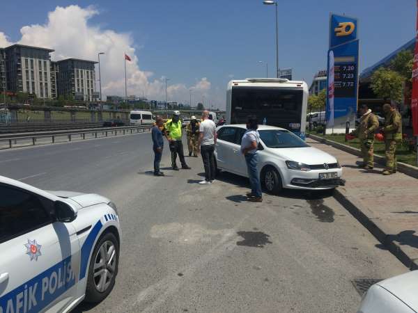 Cevizlibağ'da kaza: 1 yaralı