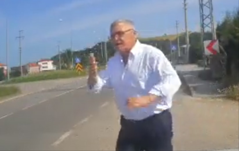 Okul servisi ana yola daldı! Facia ucuz atlatıldı