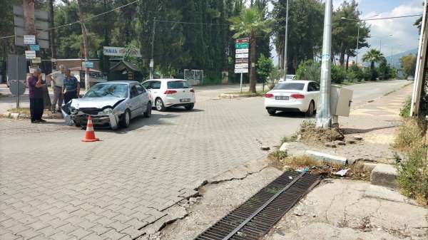 Osmaniye'de trafik kazası: 1 yaralı