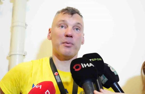 Sarunas Jasikevicius: 'Türkiye Ligi'ndeki bütün hedeflerimizi başardık'