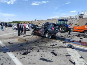 Elazığ'da mayıs ayında meydana gelen trafik kazalarında 2 kişi öldü, 171 kişi yaralandı