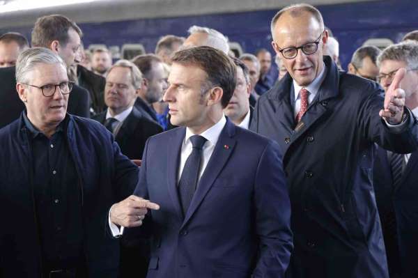 Merz, Macron ve Starmer İsrail saldırılarını görüştü