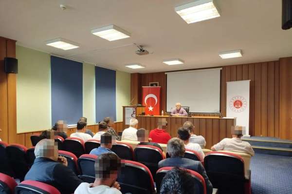 Boyabat'ta hükümlülere 'İslamiyet'te sevgi ve merhamet' semineri