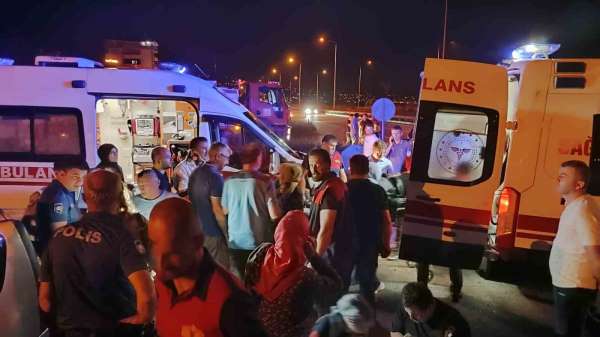 Giresun'da trafik kazası: 7 yaralı