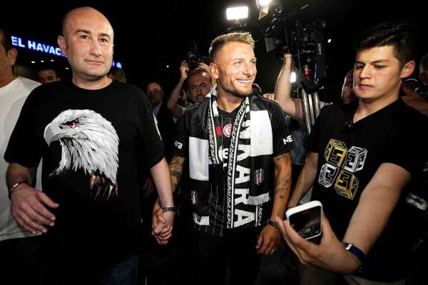Beşiktaş'ın yeni transferi Immobile İstanbul'da