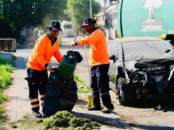 Şehitkamil'den Küsget'te temizlik seferberliği