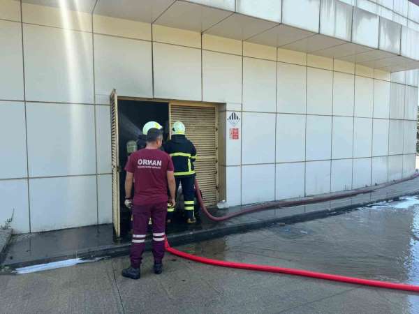 Ortaca'daki hastanede çıkan yangın kontrol altına alındı
