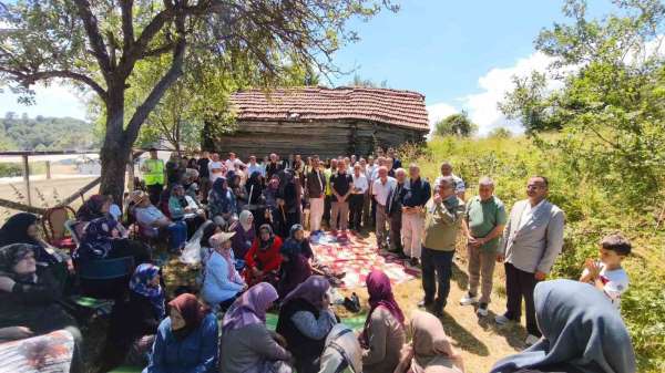 Sinop'ta yağmur ve şükür duası