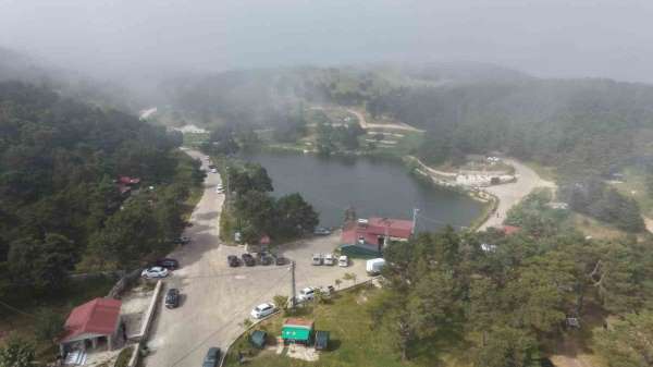Tokat'ta bin 400 rakımdaki gölet ziyaretçilerini ağırlıyor