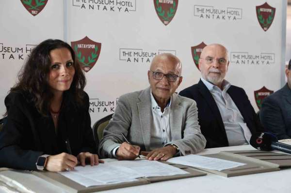 Hatayspor'da 400 bin Euro'luk sponsorluk sözleşmesi