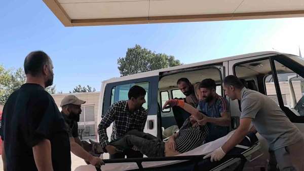 İnegöl'de inşaatta iş kazası