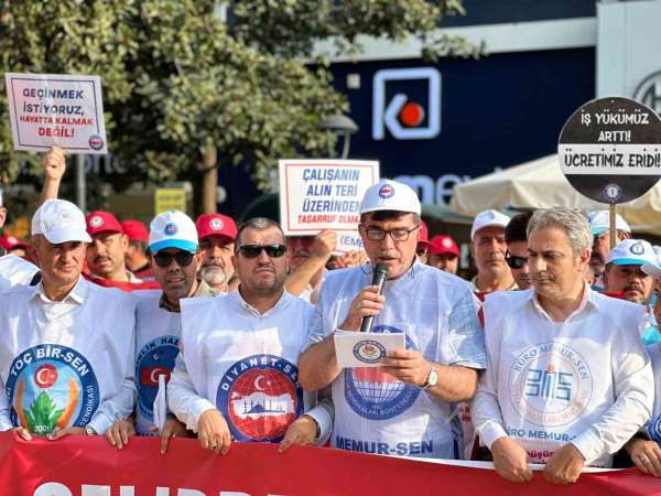 Memur-Sen'den zam teklifine tepki