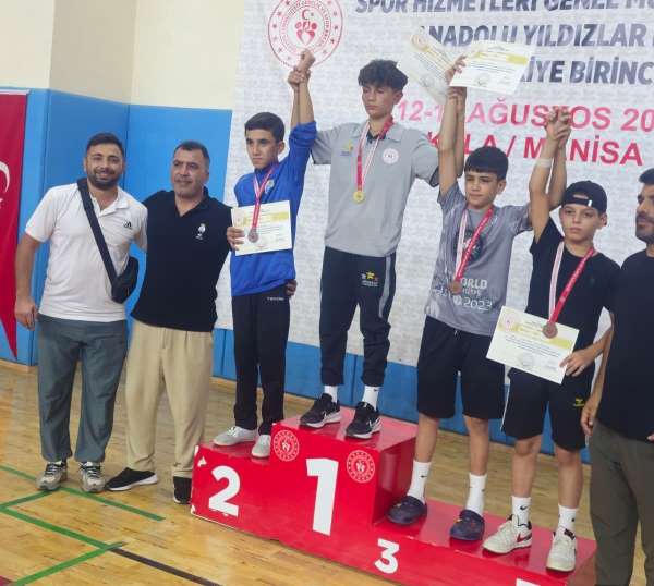 Şırnaklı sporcu, 600 sporcu arasından Türkiye 2.'si oldu