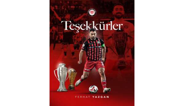 Çorum FK, kaptan Ferhat Yazgan ile yollarını ayırdı