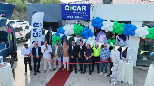 QCAR Mobilite, yeni şubesi Ordu-Giresun'u hizmete açtı