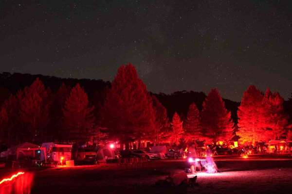 Topuklu Yaylası'nda yıldızların altında unutulmaz gece