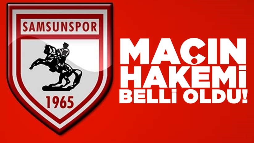 Bursaspor-Samsunspor maçının hakemi belli oldu