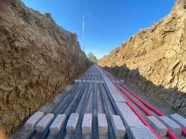 Başkent EDAŞ'tan Ulutan Barajı'na 1,2 milyonluk yeraltı kablo tesisi - Zonguldak haber