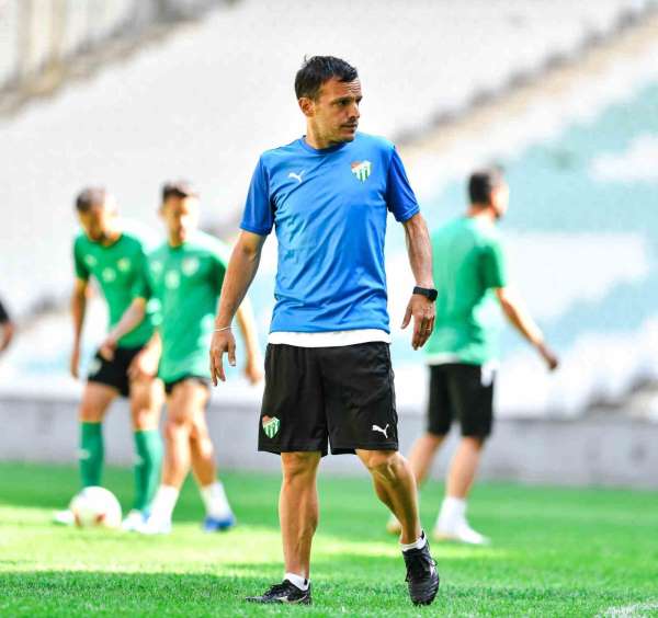 Bursaspor'da Tokat Belediye Plevne Spor maçı hazırlıkları başladı