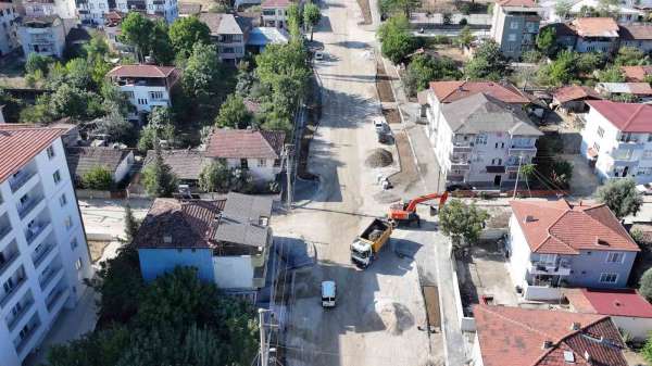 Erbaa Alparslan Türkeş Bulvarı'nda büyük dönüşüm