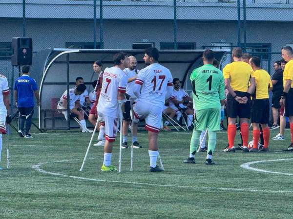 Ampute Futbol Milli Takımı, Polonya'ya 4-2 mağlup oldu