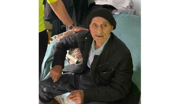 Kayıp yaşlı adam sağ olarak bulundu