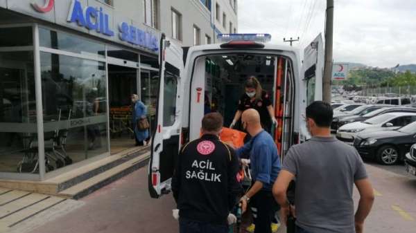Zonguldak'ta skuter kazasında 13 yaşındaki çocuk ağır yaralandı