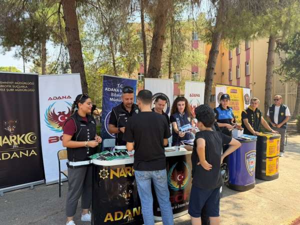 Adana'da üniversite öğrencilerine 'Yeni Evim Güvenli Yurdum' bilgilendirmesi