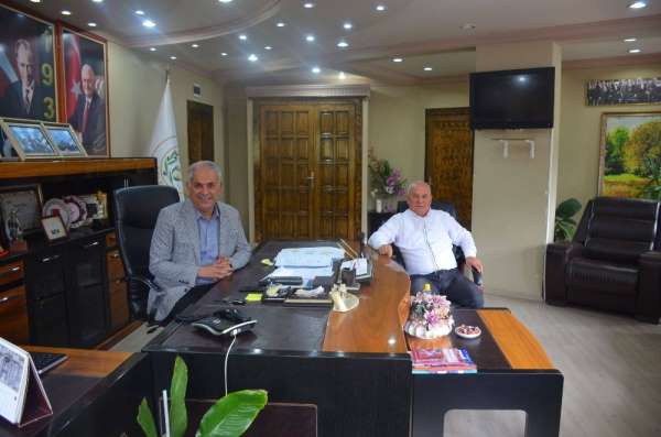 ASKF Başkanı Tosun'dan Başkan Yaman'a ziyaret 