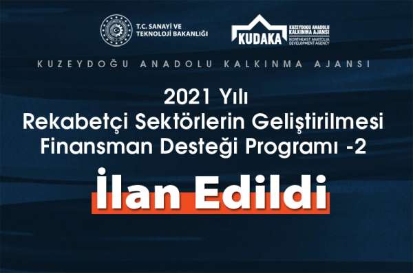 2021 yılı rekabetçi sektörlerin geliştirilmesi finansman desteği programı ilan edildi