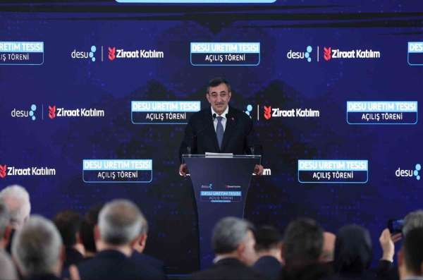 Cumhurbaşkanı Yardımcısı Yılmaz: 'Daha önce 5 bin dolara ithal edilen ürün, bugün ülkemizde bin dolara temin e