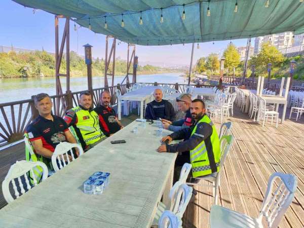 Karaelmas Motosiklet Kulübü'nden şehitlere ve motosikletçilere vefa
